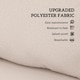 image 4 of Outsunny Garden Chair Cushion with Seat & Back Pad, CUSHION ONLY, Light Grey 