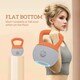 image 5 of SPORTNOW Kettlebell with Soft Body and Non-Slip Handle Orange | 12