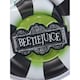 image 4 of Beetlejuice Sandworm Door Decoration - Black/White/Green - One Size