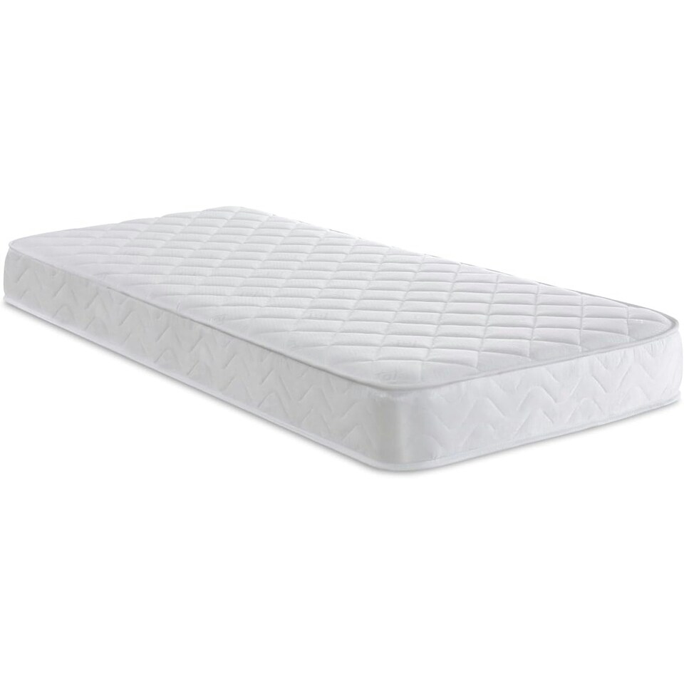 image 1 of Foam-Free Pocket Spring Mattress - 18cm Deep, Medium Feel Cooltouch+ Breathable White | Small Single