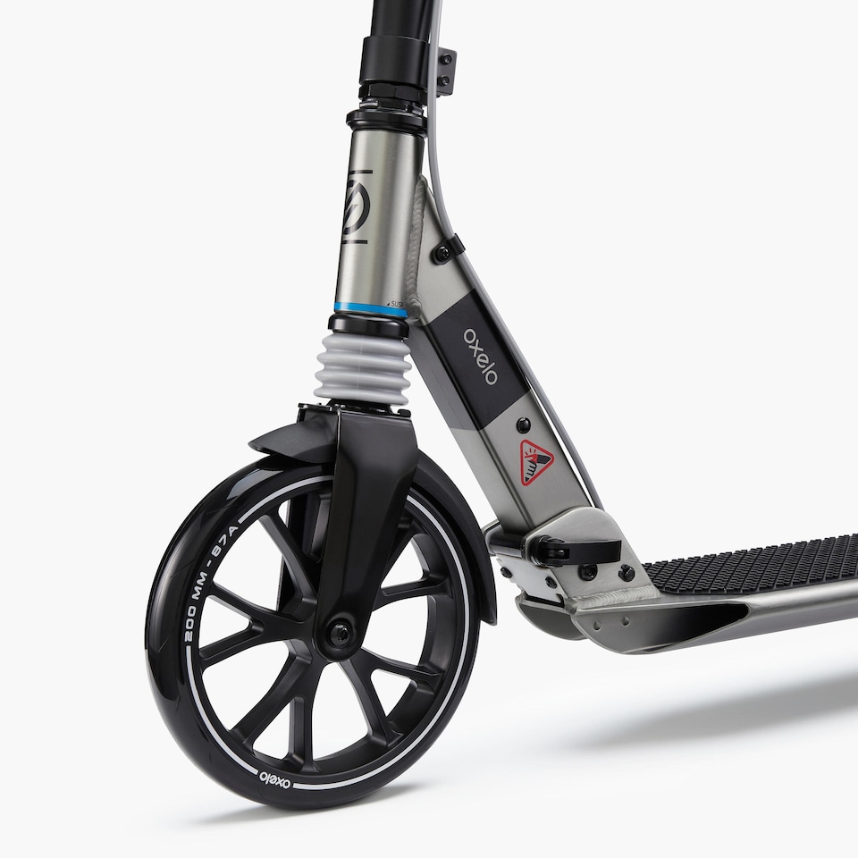 image 1 of Decathlon Adult Scooter T7XL - Black