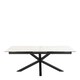 image 2 of Heaven Extendable Dining Table with Ceramic White Top 200cm