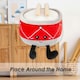 image 9 of Drum Soft Toy Cute Plushie Huggable Cuddly Stuffed Toy 27cm Red