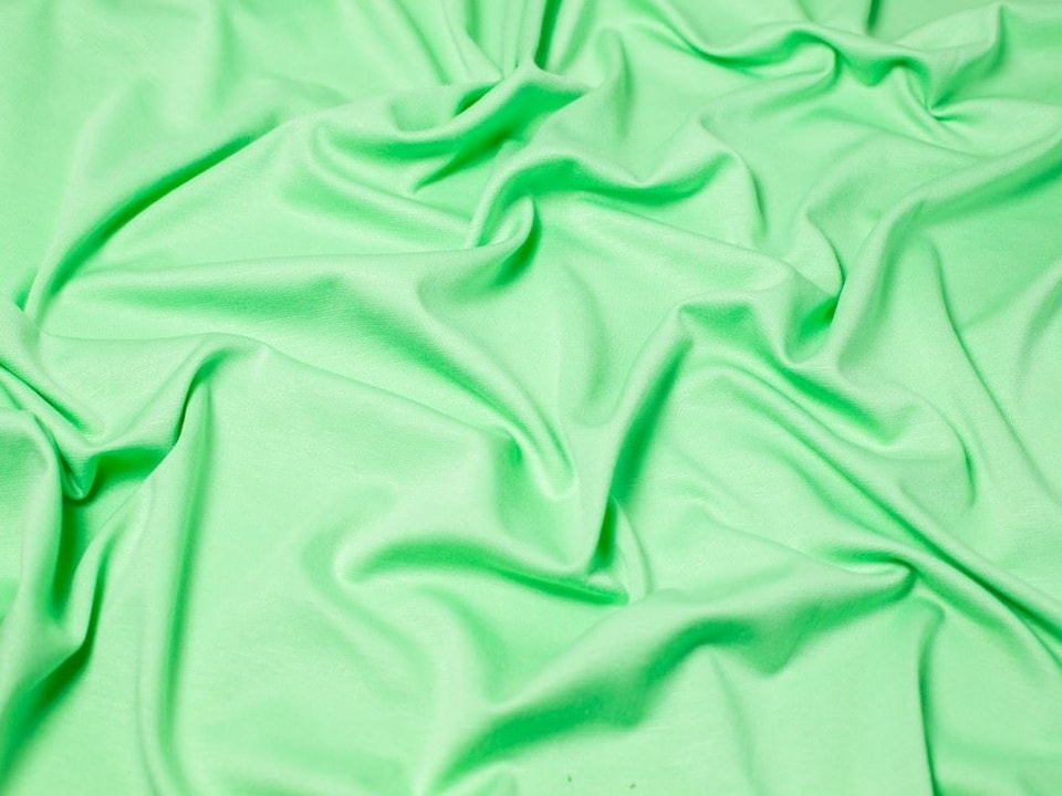 Green Soft Ponte Roma Double Stretch Knit Fabric for Dressmaking, 150cm / 59" Wide - per metre