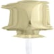 image 1 of Gold Foil Number 1 Balloon Cake Topper 5"