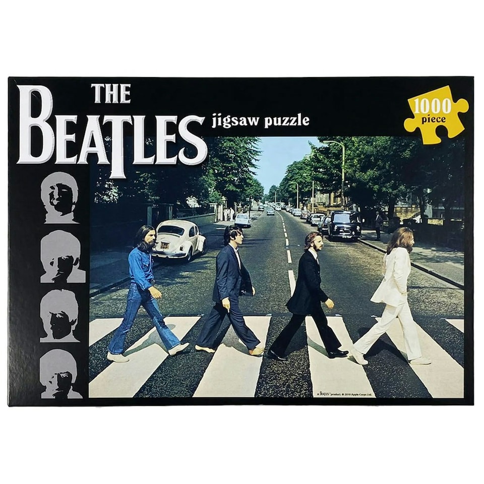 image 1 of The Beatles Abbey Road Puzzle - Multicoloured - 69cm x 49cm