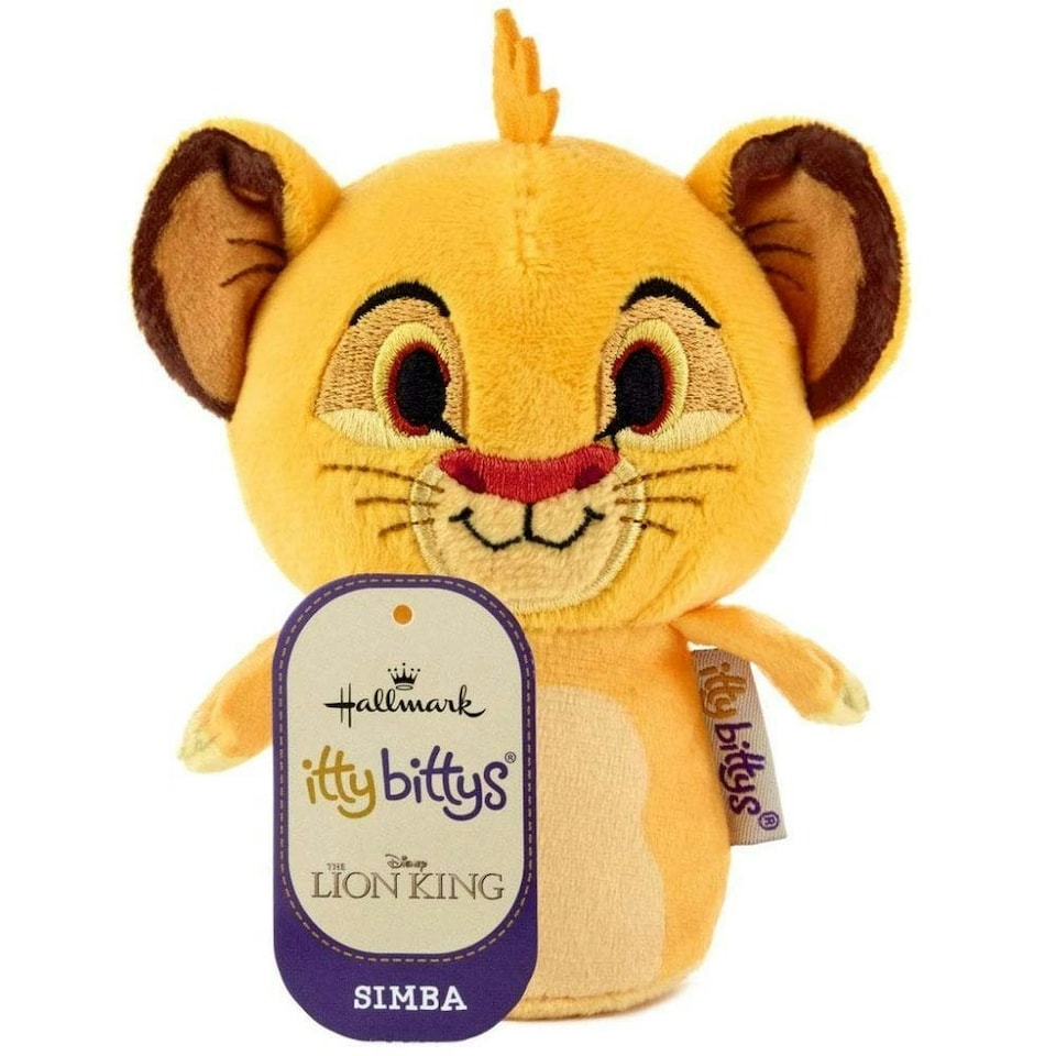 image 1 of Hallmark Itty Bittys Disney The Lion King Simba UK Edition
