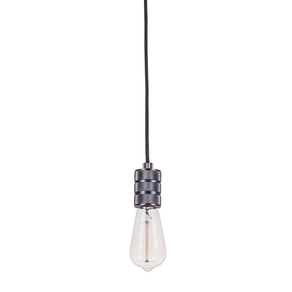 Netlighting Modern Hanging Pendant Lamp Holders Black 1 Light E27