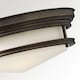 image 3 of Hadley 3 Light Semi Flush Ceiling Light Oil Rubbed Bronze, E27