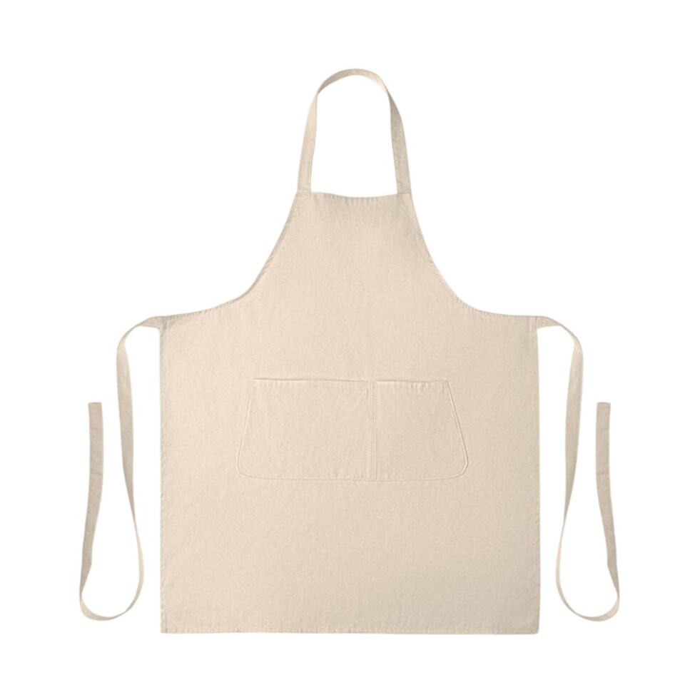 image 1 of MidOcean Gamma Cotton Bib Apron | Brown | Beige | One Size | 1