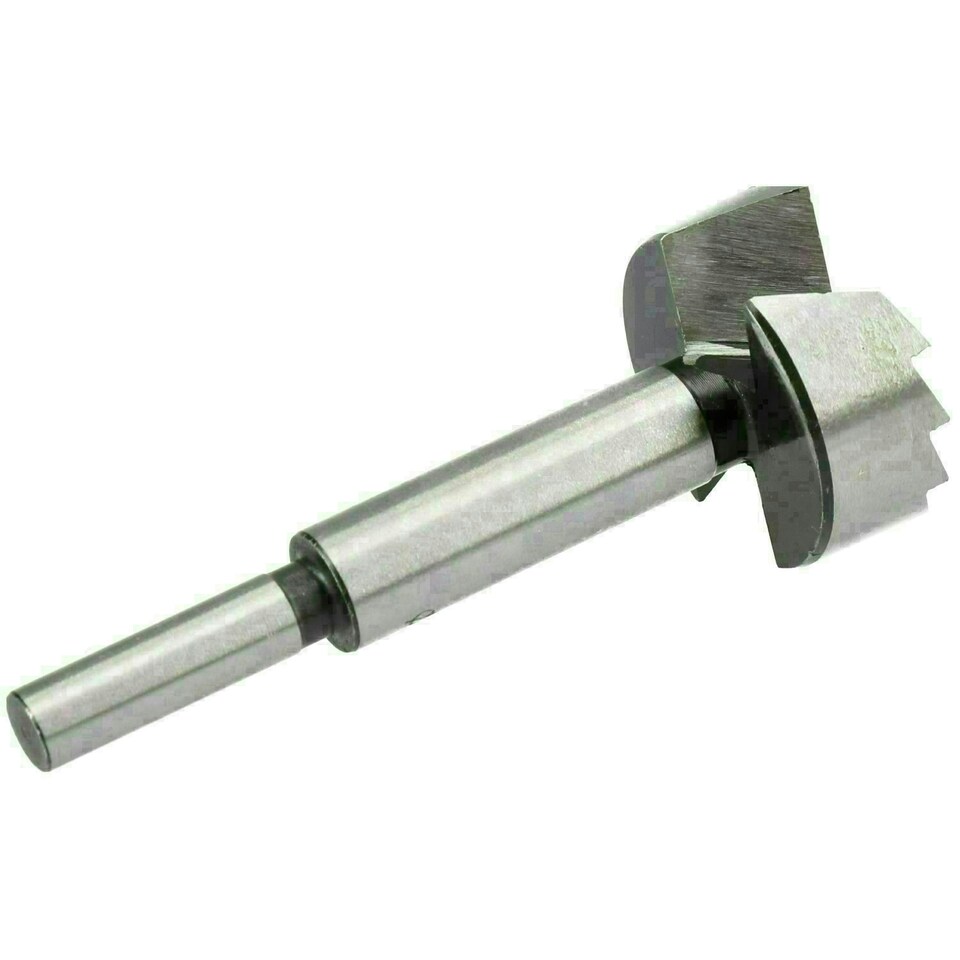 image 1 of 35mm Forstner Bit 3/8" Shank Boring Hole Cutter Flat Wood Drill Bit Woodworking