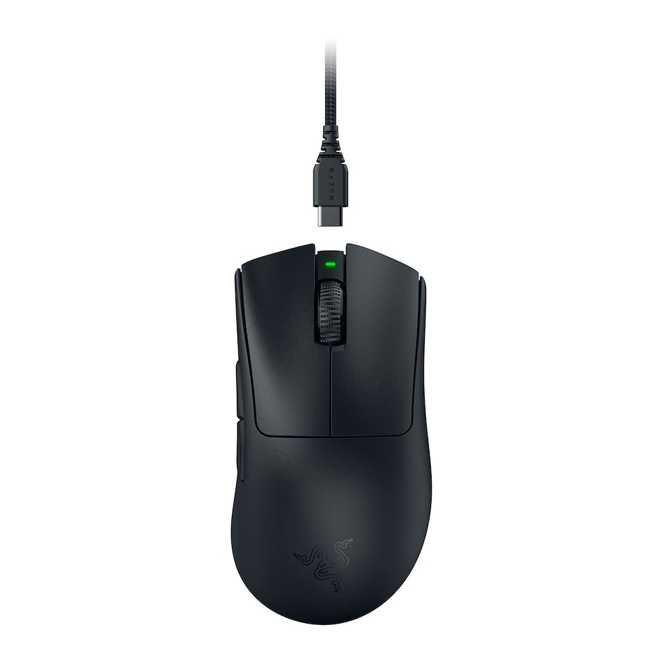 image 1 of Razer DeathAdder V3 Pro Gaming Mouse Wireless Black 30000dpi 5 Buttons