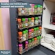 image 5 of Buckingham 4-Tier Spice Rack Cupboard Jar & Packet Organizer for Kitchen Storage 38.5 cm | Silver