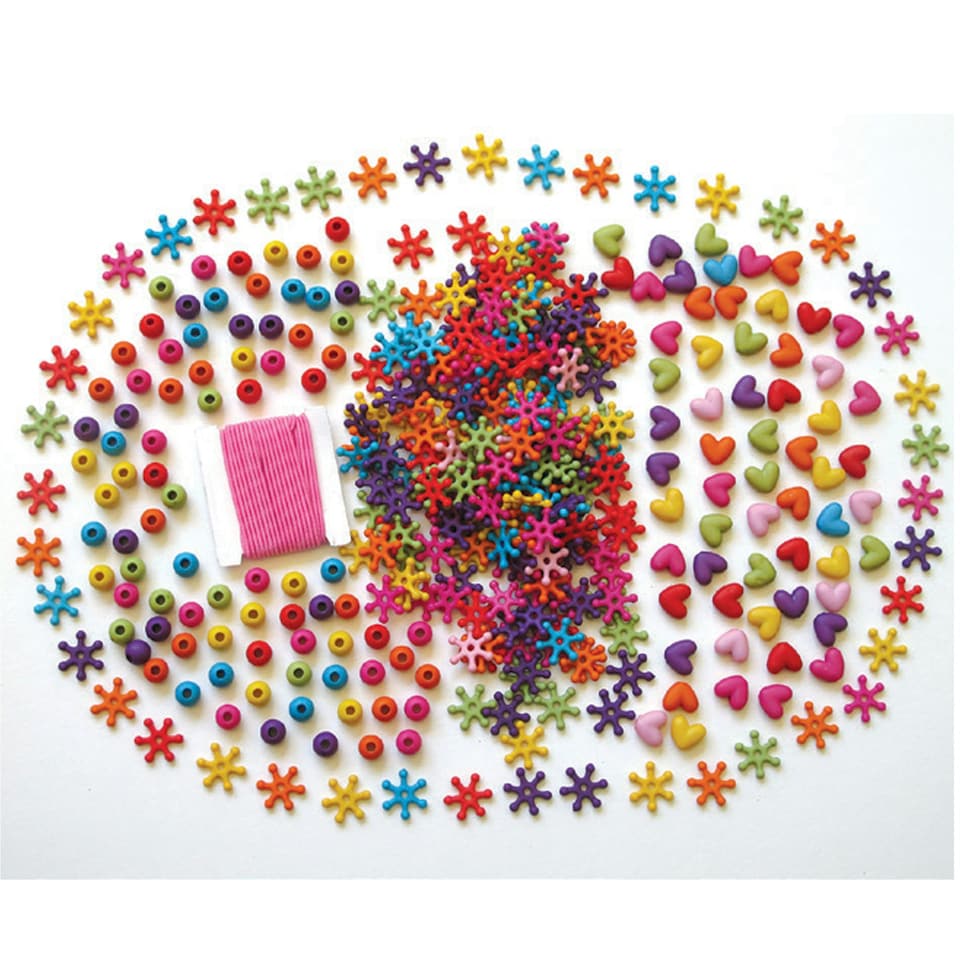 image 1 of Small World Toys Thread Em Beads