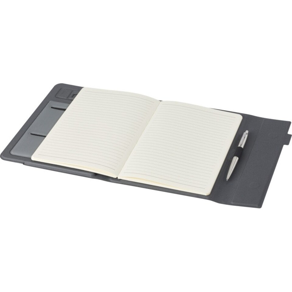 image 1 of Liberto Recycled Padfolio - Grey - One Size