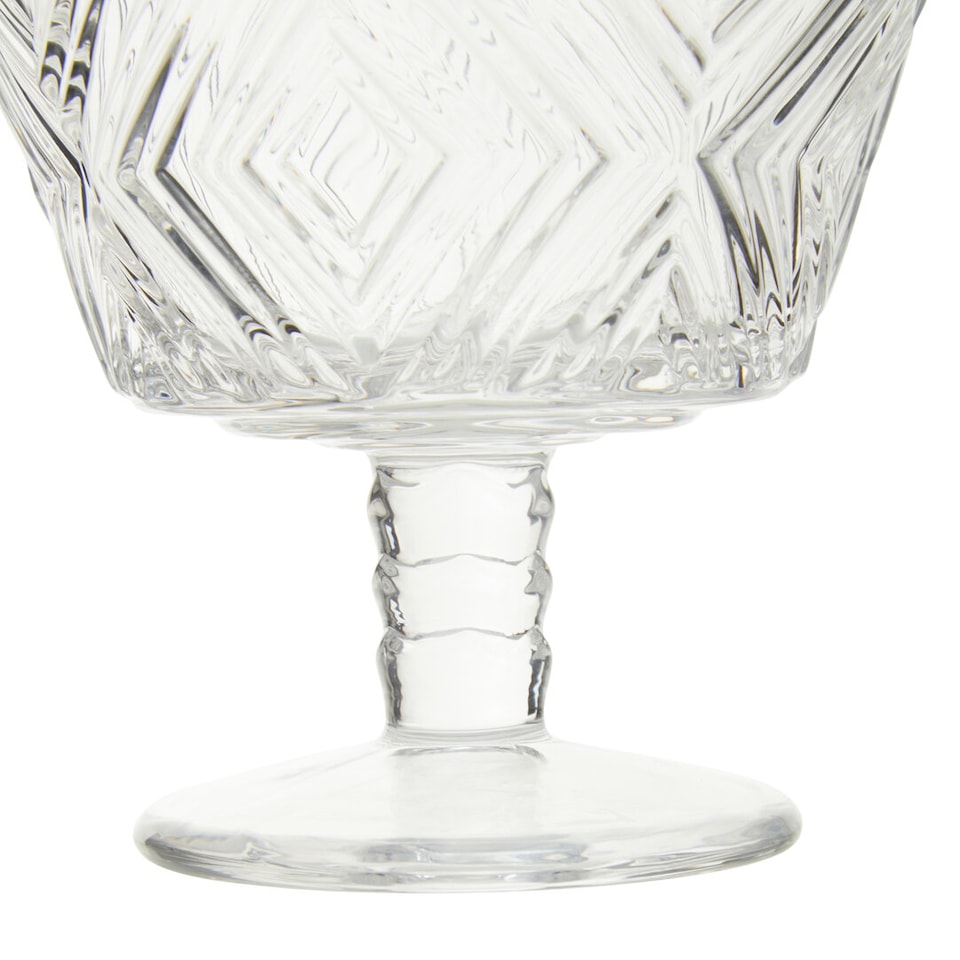 image 1 of Fleur Set of 4 Glass Dessert Bowls
