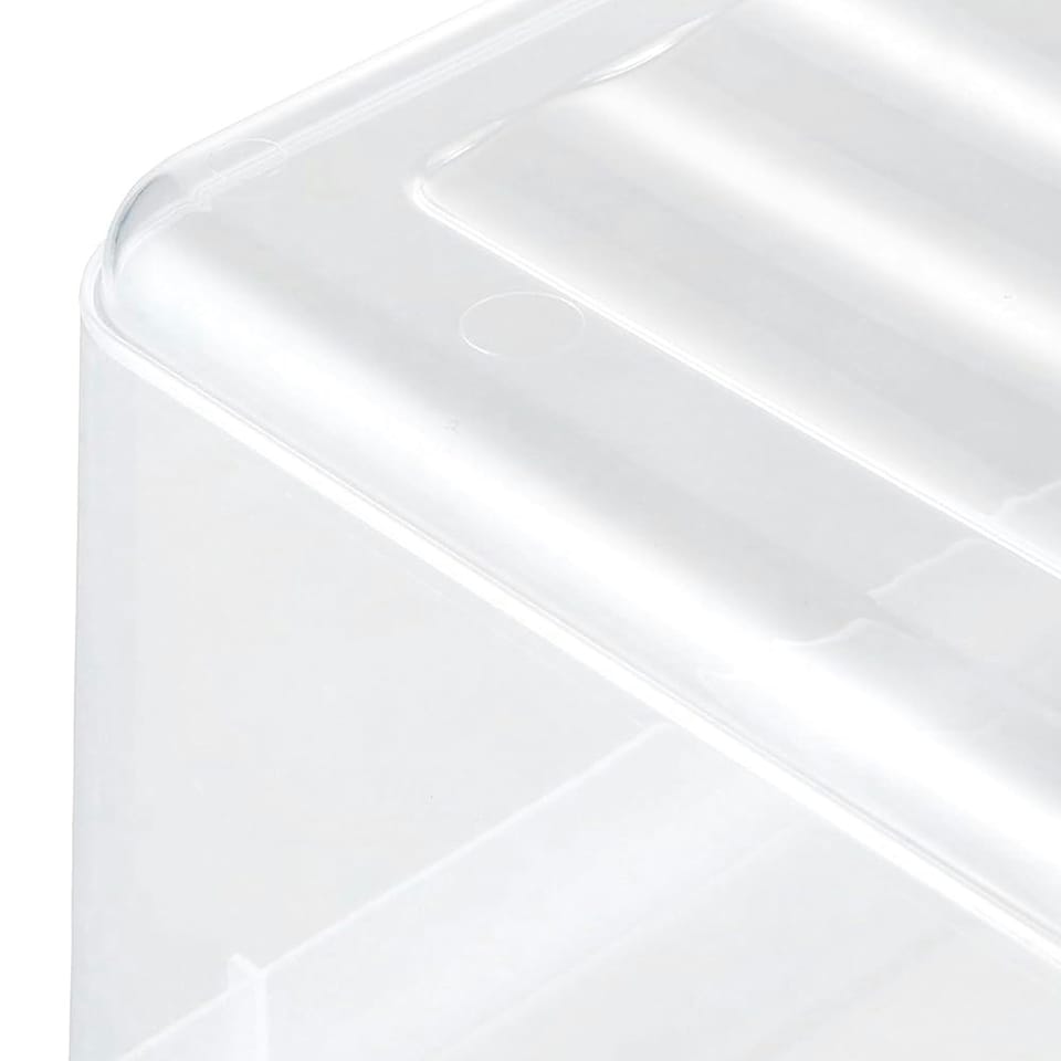 image 1 of Keeeper Set of 3 Clearboxes with Air Control System 11 Litre - Transparent
