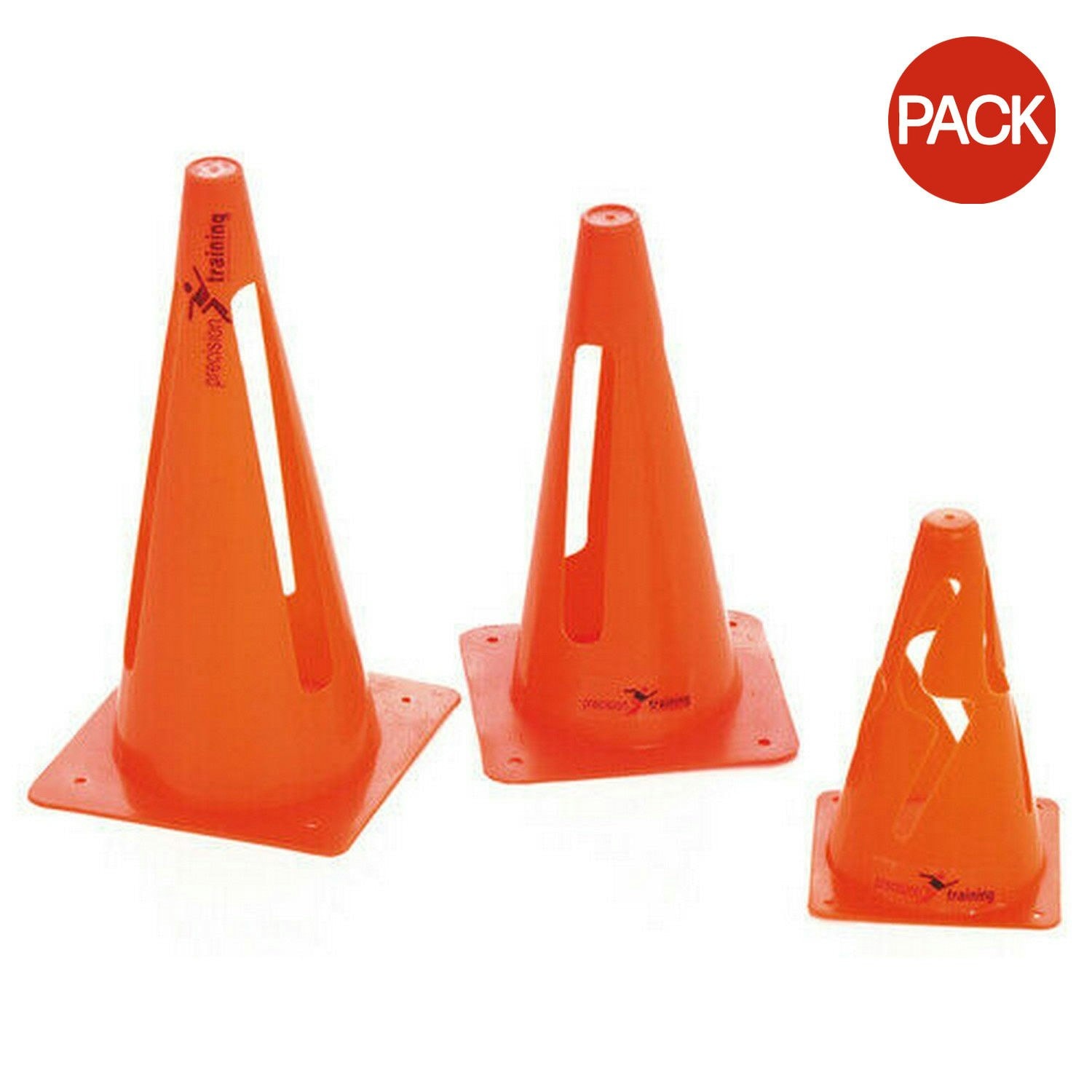 Precision Collapsible Cones (Pack Of 4) in Orange | Size: 12