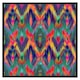 image 2 of Abstract ethnic ikat pattern (Picture Frame) White | XL