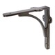 image 1 of Hammer & Tongs Curved Iron Shelf Bracket - D150mm - Raw