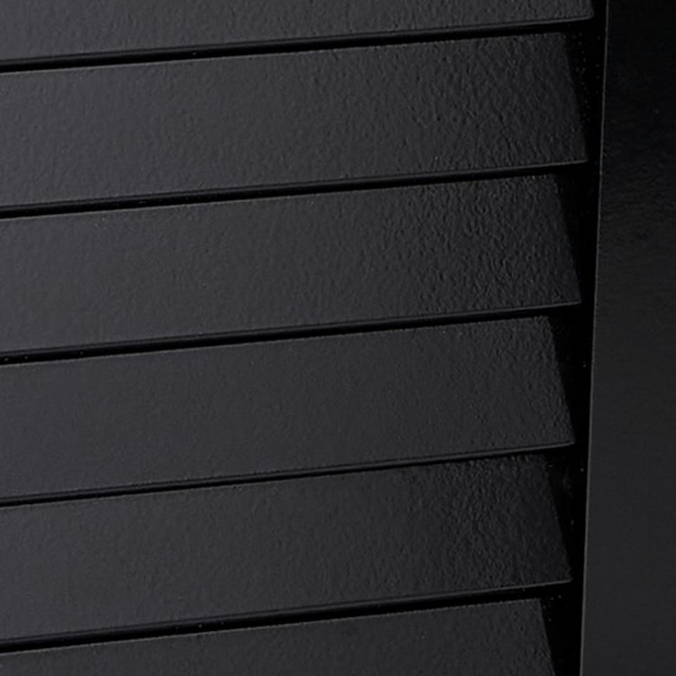 image 1 of VonHaus Shrewsbury Black Under Sink Bathroom Cabinet