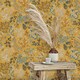 image 2 of Erismann Abode Cottage Floral Leaves Wallpaper - Ochre/Multicoloured - 10m x 53cm Multi
