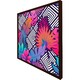 image 3 of Tropical geometric (Picutre Frame) Brown | Oak | XL