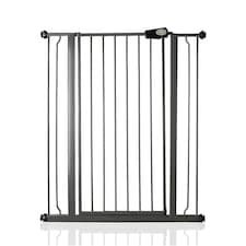 Bettacare Child and Pet Gate, 87.9cm - 95.5cm, Slate Grey, Extra Tall Gate 104cm in Height, Pressure Fit Stair Gate, Baby Gate and suitable for Dog Gate or Pet Barrier, Easy Installation