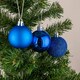 image 6 of 50mm/9Pcs Christmas Baubles Shatterproof Blue,Tree Decorations