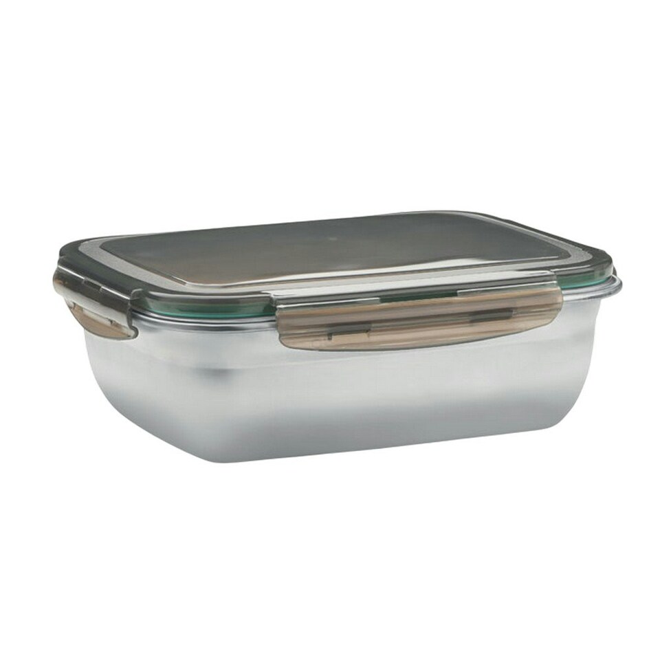 image 1 of MidOcean Lox Plus 1.5L Lunch Box - Transparent Grey - One Size
