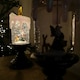 image 4 of 25cm Snowtime Dual Power LED Water Spinner Candlestick with Santa Scene