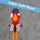 image 10 of Baseball Goose Goose Duck Soft Toy Cute Plushie Huggable Cuddly 52cm Red