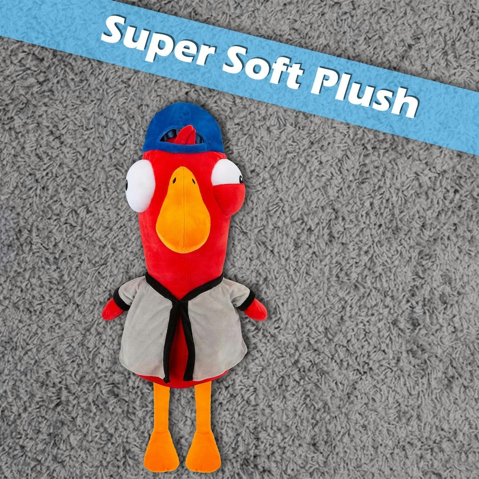 image 1 of Baseball Goose Goose Duck Soft Toy Cute Plushie Huggable Cuddly 52cm Red
