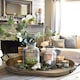 image 2 of Gold Oval Serving Tray (54 x 23 cm)