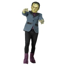 Universal Monsters Mens Frankenstein Costume Set - Grey/Black - L