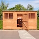 image 3 of Overlap Pent Single Door 12x6