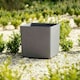 image 3 of Primrose Garden Cube Square Flower Pot Recycled Planter Grey 43 x 43 x 43 cm