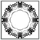 image 3 of Decorative floral element (Picture Frame) Brown | XL