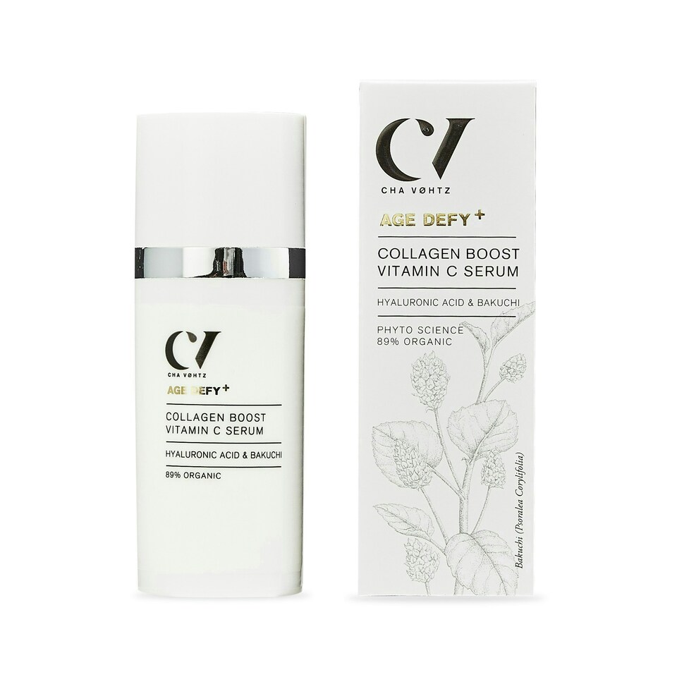 image 1 of Green People Age Defy+ Collagen Boost Vitamin C Serum - Serum with Vitamin C - Paraben & Alcohol Free - Vegan, 30ml