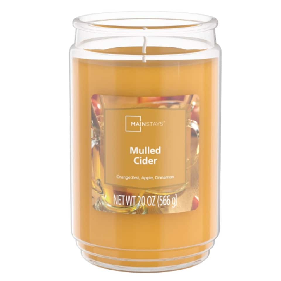 Mainstays Mulled Cider Scented Candle 20oz (566g)