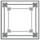 image 4 of Roman style ornamental frame (Picture Frame) Brown | Oak | S