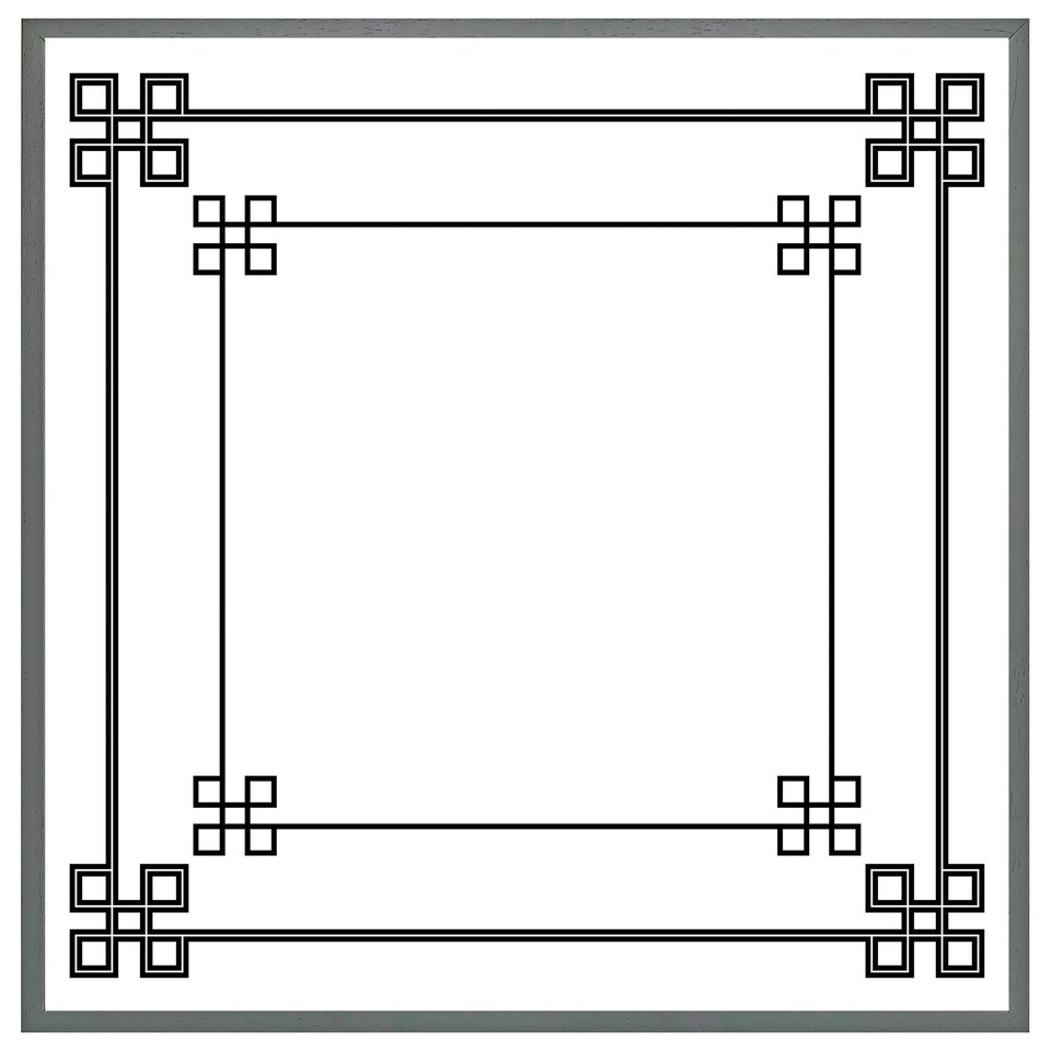 image 1 of Roman style ornamental frame (Picture Frame) Brown | Oak | S