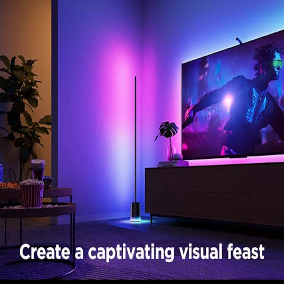 image 1 of Govee Standing Cylinder Floor light - RGBICWW Floor Lamp (Support Matter) | Multi