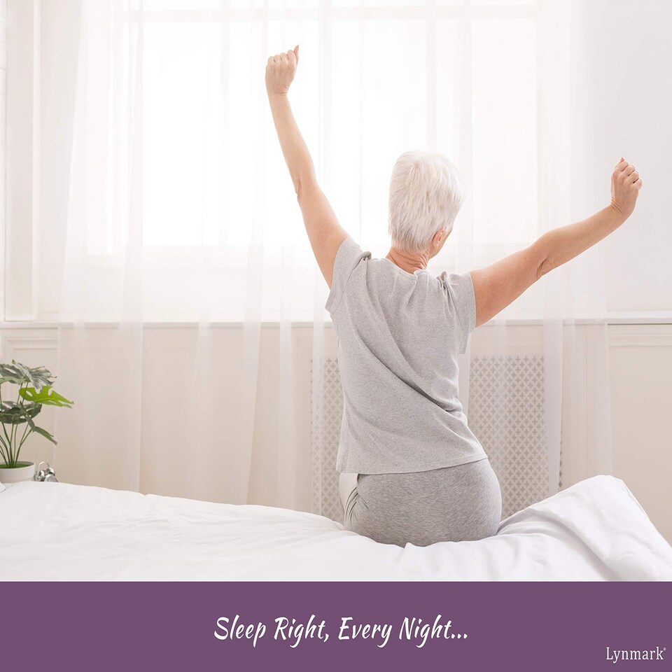 image 1 of Lynmark 2x Waterproof Bed Protector with Tuck-In Flaps, Absorbs Up to 3000ml, 150x85cm (Tucks 85x45cm) | White | 2 pack | 2