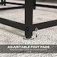 image 7 of HOMCOM Nesting Coffee Tables Set of 3 Stacking Sofa Side Tables White White