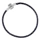 image 1 of Harry Potter Black Leather Bracelet for Slider Charms- HP0029-21