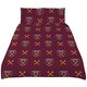 image 2 of West Ham United FC Split Duvet Cover Set - Blue/Maroon/Gold - King