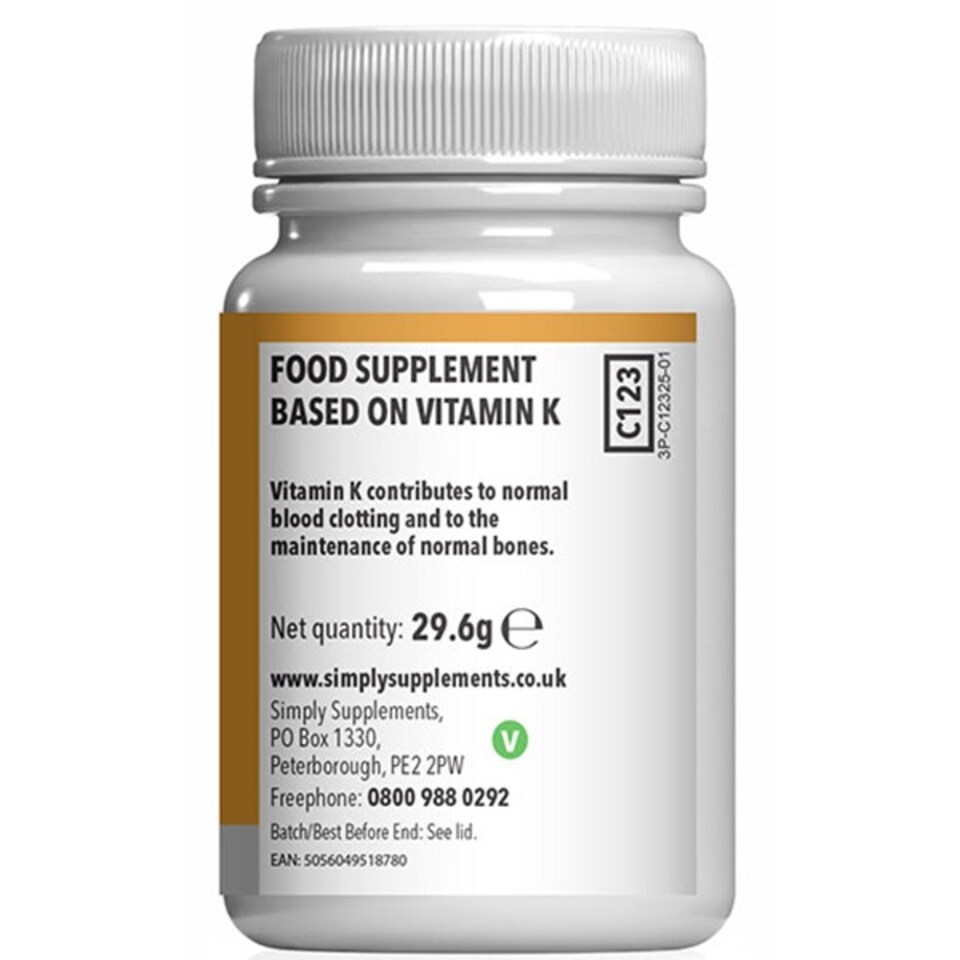 image 1 of BioGold Vitamin K2 100mcg - 60 Tablets