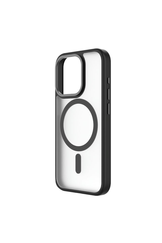 image 1 of QDOS Hybrid Soft + Snap (MagSafe) Case for iPhone 15 Pro – Midnight | Black