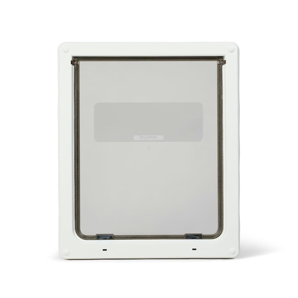 image 1 of Dog Mate Large Dog Door – White (216W)